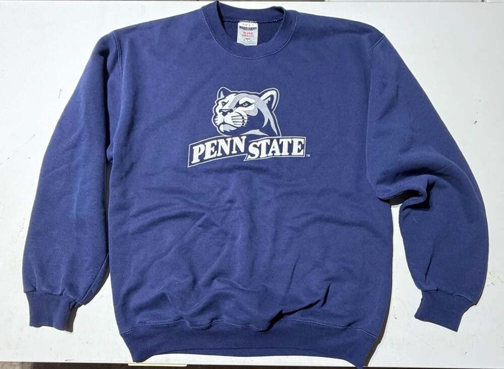 Vintage Jerzees Penn State Nittany Lions NuBlend Crewneck Sweatshirt Medium